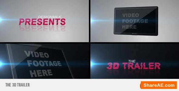 Videohive The 3D Trailer Videohive The 3D Trailer