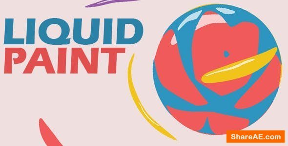 Videohive Liquid Paint Videohive Liquid Paint