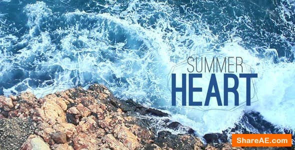 Videohive Summer Heart Videohive Summer Heart