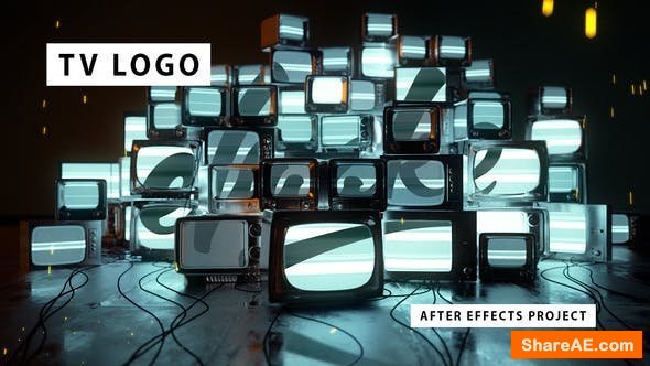 Videohive TV Logo Videohive TV Logo
