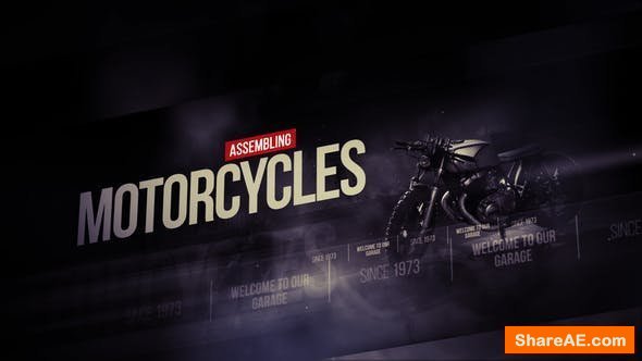 Videohive Garage - Broadcast Pack