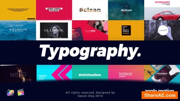 Videohive Modern Typography | Final Cut Pro Videohive Modern Typography | Final Cut Pro