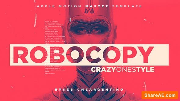 Videohive ROBOCOPY - Final Cut Pro Videohive ROBOCOPY - Final Cut Pro