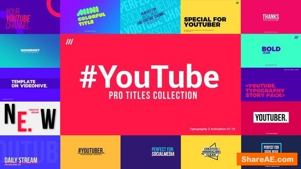 Videohive YouTube Titles Collection for Final Cut Pro X Videohive YouTube Titles Collection for Final Cut Pro X