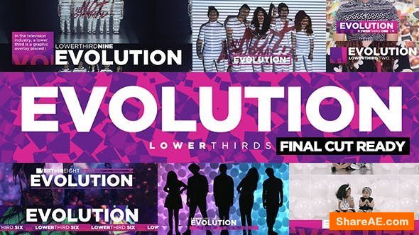 Videohive Evolution Lower-Thirds - Final Cut Pro Videohive Evolution Lower-Thirds - Final Cut Pro