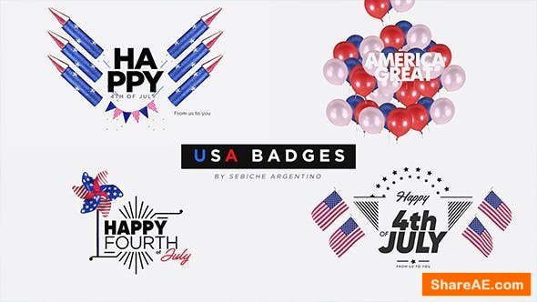 Videohive USA Badges - Final Cut Pro Videohive USA Badges - Final Cut Pro
