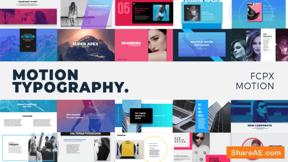 Videohive Motion Typography | FCPX or Apple Motion - Final Cut Pro Videohive Motion Typography | FCPX or Apple Motion - Final Cut Pro