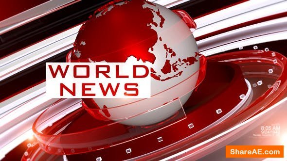 Videohive World News 14163515 Videohive World News 14163515
