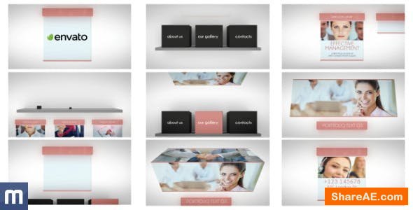 Videohive Clean 3D Business Presentation Videohive Clean 3D Business Presentation