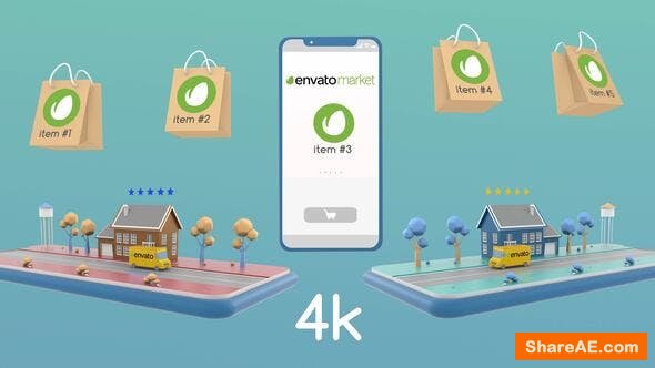 Videohive Online Store And Delivery Videohive Online Store And Delivery