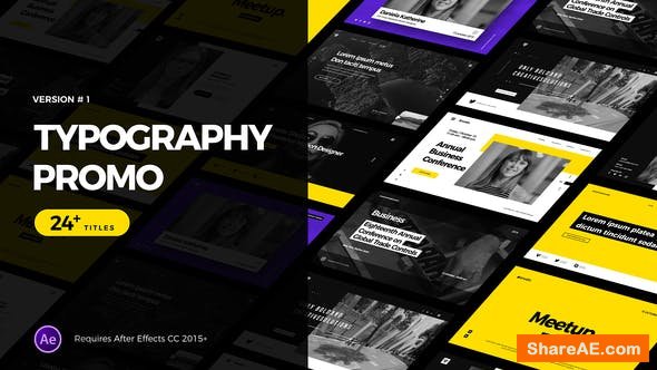 Videohive Animated Typography Promo Videohive Animated Typography Promo