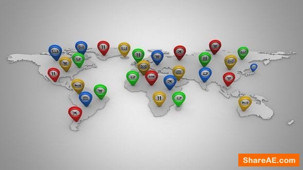 Videohive Global Travel Animation - Motion Graphics Videohive Global Travel Animation - Motion Graphics