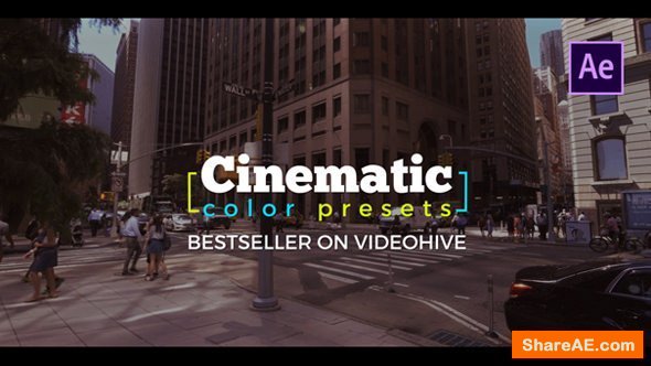 Videohive Cinematic Color Presets - After Effects Presets Videohive Cinematic Color Presets - After Effects Presets
