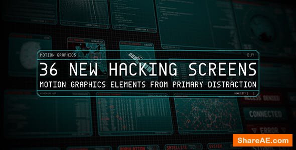 Videohive 36 New Hacking Screens - Motion Graphics Videohive 36 New Hacking Screens - Motion Graphics