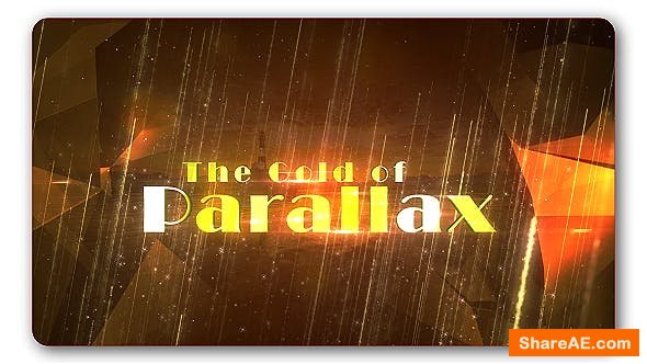 Videohive Gold Parallax Trailer Slideshow Videohive Gold Parallax Trailer Slideshow