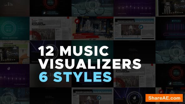 Videohive Music Visualizers Pack Videohive Music Visualizers Pack