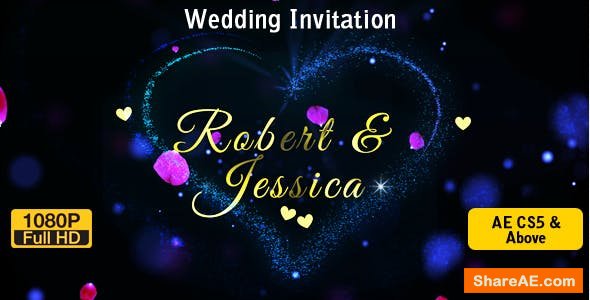 Videohive Wedding Invitation 16665650 Videohive Wedding Invitation 16665650