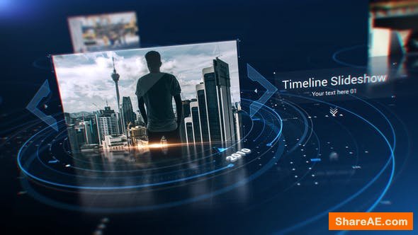 Videohive Technology Circle Timeline Slideshow Videohive Technology Circle Timeline Slideshow