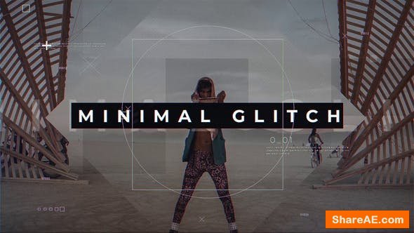 Videohive Minimal glitch Promo Videohive Minimal glitch Promo