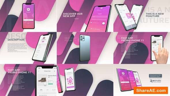 Videohive Fast App Promo Phone 11