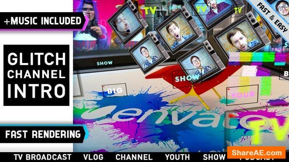 Videohive Viral Vlog Channel Show Videohive Viral Vlog Channel Show