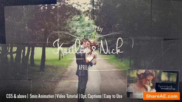 Videohive Wedding & Memory Collage Videohive Wedding & Memory Collage