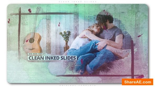 Videohive Clean Inked Slides