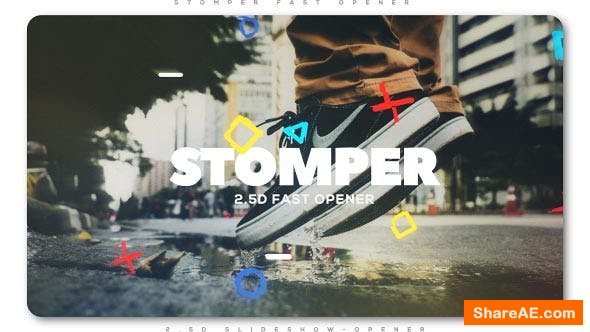 Videohive Stomper Fast Opener Videohive Stomper Fast Opener