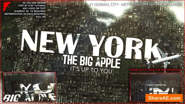Videohive 3D City Logo Videohive 3D City Logo