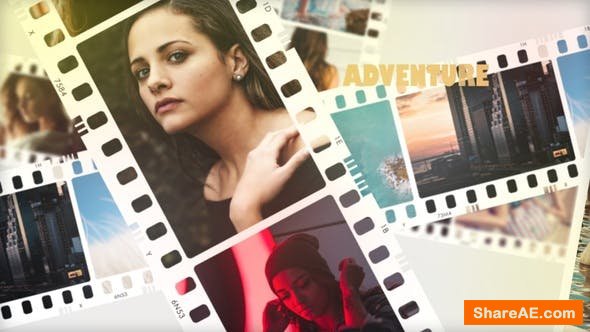 Videohive FilmStrip Photo Opener Videohive FilmStrip Photo Opener