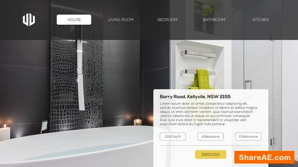 Videohive Real Estate Single Property Promo Videohive Real Estate Single Property Promo