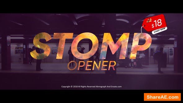 Videohive Stomp Opener 23040788 Videohive Stomp Opener 23040788