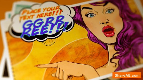 Videohive Comic Slide Videohive Comic Slide