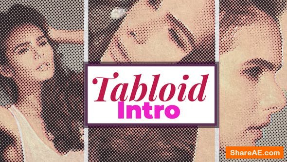 Videohive Tabloid Intro Videohive Tabloid Intro