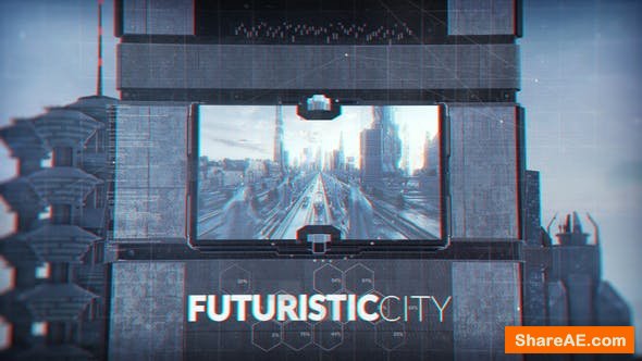 Videohive Futuristic City