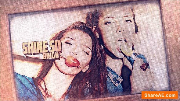 Videohive Vintage Grunge Slideshow Videohive Vintage Grunge Slideshow