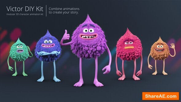 Videohive Victor - Character Animation DIY Kit Videohive Victor - Character Animation DIY Kit