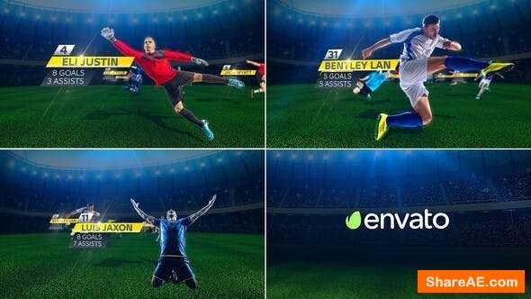 Videohive Soccer Players Videohive Soccer Players