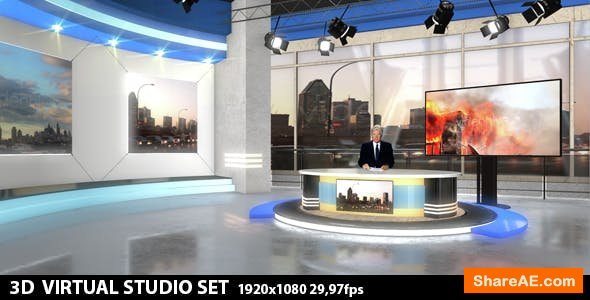 Videohive Multipurpose Virtual Studio 1