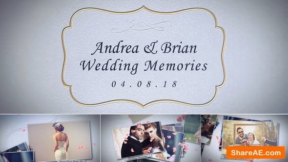 Videohive Wedding Memories 22407082 Videohive Wedding Memories 22407082