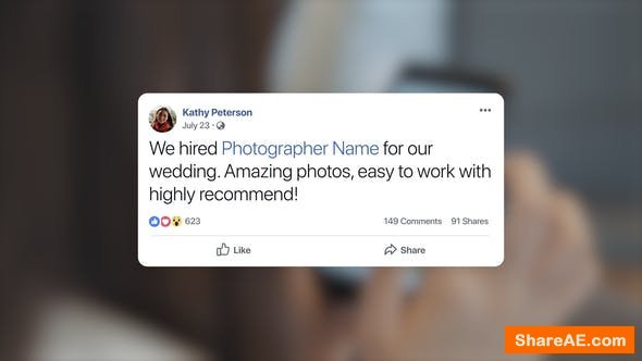 Videohive Facebook Post