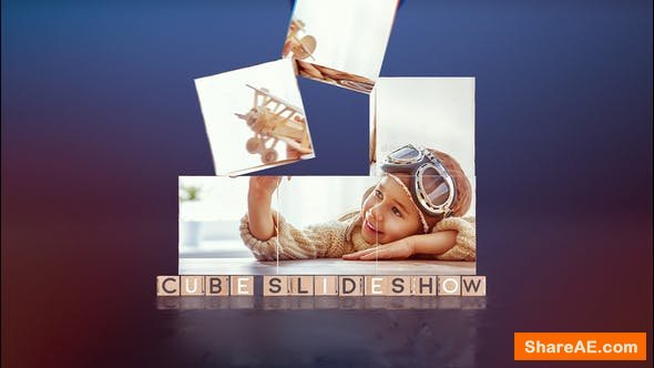 Videohive Cube Slideshow | After Effects Template