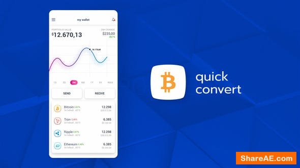Videohive Cryptocurrency App Promo Videohive Cryptocurrency App Promo