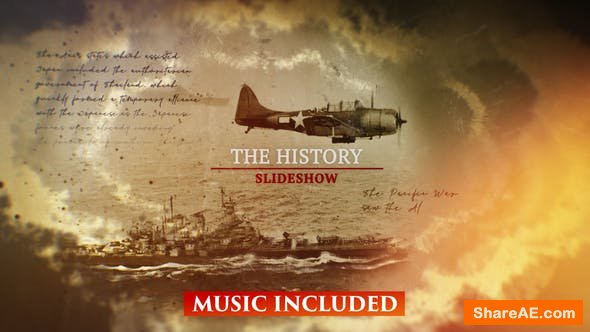 Videohive The History Slideshow