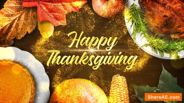 Videohive Thanksgiving Wishes Videohive Thanksgiving Wishes