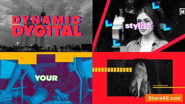 Videohive Dynamic Digital Intro