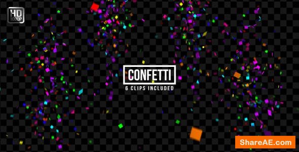 Videohive Confetti - Motion Graphics Videohive Confetti - Motion Graphics