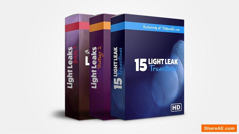 Flatpackfx Light Leaks Professional Pack - Motion Graphic Flatpackfx Light Leaks Professional Pack - Motion Graphic