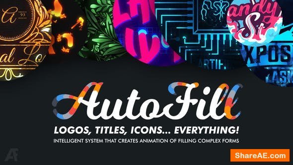 Videohive AutoFill - Automatically Animate Titles, Logo Reveals, Animate Icons