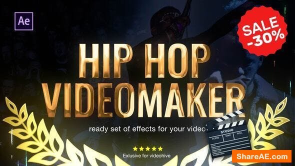 Videohive Hip Hop Music Video Editor 2.0 Videohive Hip Hop Music Video Editor 2.0